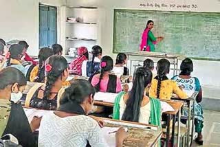 Vacancies in telangana Junior Colleges