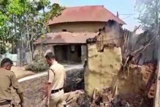 More than 5 houses set on fire as political revenge, atleast 12 people died in Rampurhat