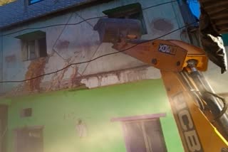rape accused House demolished in Shahdol