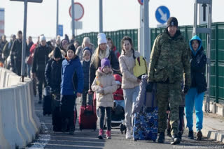 Ukraine refugee exodus surpasses 3.5 million  റഷ്യന്‍ അധിനിവേശം  ഐക്യരാഷ്‌ട്രസഭ  ഐക്യരാഷ്‌ട്രസഭ അഭയാര്‍ത്ഥി ഏജന്‍സി  UNHCR  ഇന്‍റര്‍നാഷണല്‍ ഓർഗനൈസേഷൻ ഫോർ മൈഗ്രേഷൻ  UN  ukraine refugee