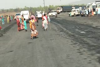 Clashes between villagers and coal company personnel in Pakur