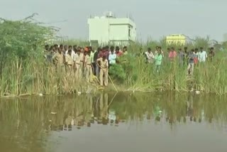 The death of two boys who went to catch fish in a well