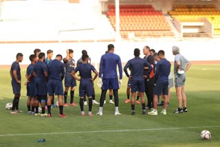 Indian foot ball teams friendlies against Belarus, Bahrain won t be telecasted in India  Indian foot ball  India vs Belarus  India vs Belarus  ഇന്ത്യയുടെ അന്താരാഷ്‌ട്ര സൗഹൃദ മത്സരങ്ങൾ ഇന്ത്യയിൽ സംപ്രേക്ഷണം ചെയ്യില്ല  ഇന്ത്യന്‍ ഫുട്‌ബോള്‍ ടീം  ഓൾ ഇന്ത്യ ഫുട്ബോൾ ഫെഡറേഷൻ (എഐഎഫ്എഫ്)