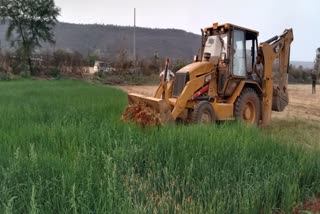 Accused house demolished in sheopur