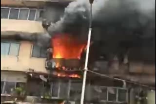 Fire broke out in Mahalaxmi