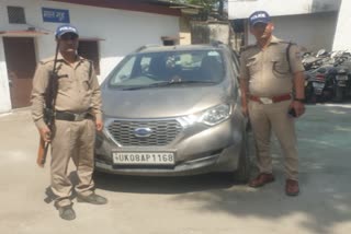 police recovered stolen car from haryana panipat