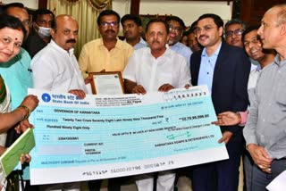 22.78 crores donated to CM Relief Fund