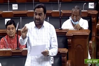 Hanuman Beniwal in Lok Sabha