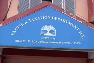 Excise and Taxation Department raid in Hamirpur