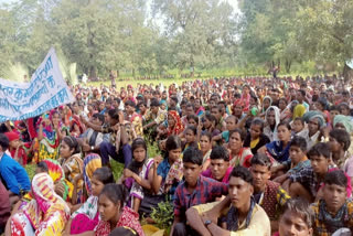 Villagers protest against police camp in Bijapur