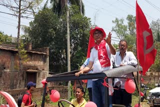 Asansol CPIM Candidate submits nomination