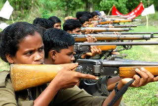 Naxalites dug up stretch