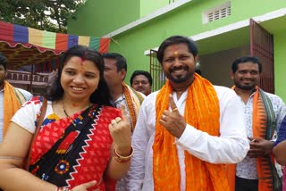 CMC Election: ଭୋଟଦେଲେ ବିଜେପିର ସିଏମସି ମେୟର ପ୍ରାର୍ଥୀ ଶ୍ରୀତମ ଦାସ