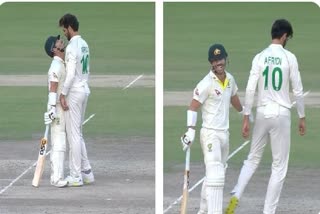 David Warner Shaheen Shah face off, Pakistan vs Australia, Warner-Shaheen confrontation, World cricket