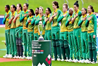 ICC Women World Cup 2022  South Africa Women cricket team  West Indies women cricket team  Sports News  Cricket News  Women Cricket  South Africa enter semi-finals  महिला विश्व कप  साउथ अफ्रीका सेमीफाइनल में