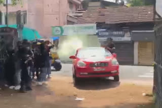 Outgoing class 12 students perform dangerous car stunts, two injured