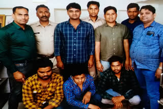 Police solved loot case of e mitra employee in Jaipur