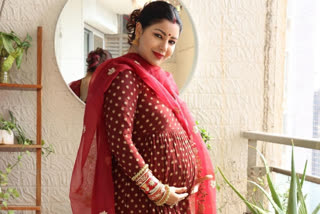 Actress Debina Bonnerjee shares baby shower pictures