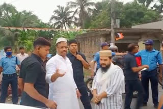 firhad hakim faces agitation at amta howrah