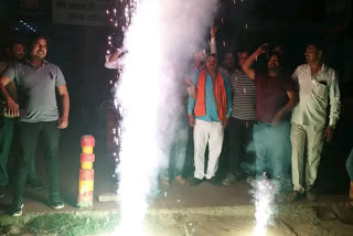 Yogi govt 2.0: BJP workers in Kanpur Dehat celebrate maiden elevation of three MLAs as ministers