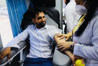 Blood Donation camp at Court Complex Jammu