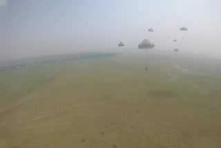 Airborne Exercise: ଦକ୍ଷତା ଦେଖାଇଲେ ୬ଶହ ପାରା ଯବାନ