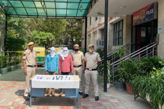 Malviya Nagar police arrested two accused