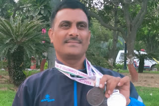 Kuntal won 3 medals in Para Shooting Championship