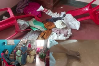 Police brutality at the funeral home in neyyattinkara  allegation against neyyatinkara police  police attack womens in neyyattinkara  നെയ്യാറ്റിൻകരയിലെ മരണവീട്ടിൽ പൊലീസിന്‍റെ അതിക്രമം  നെയ്യാറ്റിൻകര പെരുംപഴുതൂരിൽ പൊലീസ് അതിക്രമം  തിരുവനന്തപുരത്ത് വീടു കയറി അതിക്രമം അഴിച്ചുവിട്ട് പൊലീസ്