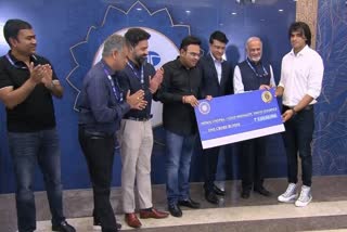 IPL 2022: BCCI felicitate Tokyo 2020 medallists Neeraj Chopra, Lovlina Boroghain, Manpreet Singh