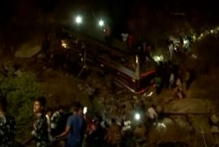 8 Killed, 45 Injured After Bus Overturns In Andhra Pradesh's chittor