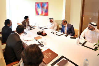 mk stalin invites uae investors  mk stalin meeting with uae investors  mk stalin in dubai  mk stalin signed 2600 project  தமிழ்நாட்டிற்கு 2600 கோடி ரூபாய் முதலீடு  UAE முதலீட்டாளர்களுடன் ஸ்டாலின் சந்திப்பு  துபாயில் ஸ்டாலின்