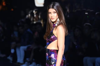 Shanaya Kapoor runway debut