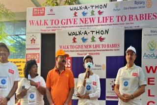 Breast milk Awareness walkathon in Bangalore