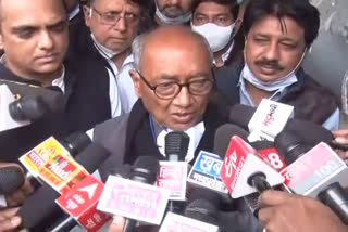 Controversy deepens over ex MP cm Digvijay singh program in Indore