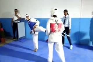 Women Taekwondo competition