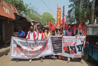 Left Rally In Jhargram