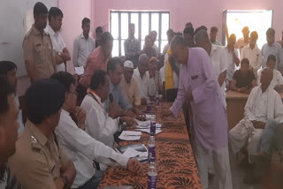 MLA Bairwa public hearing in Basedi