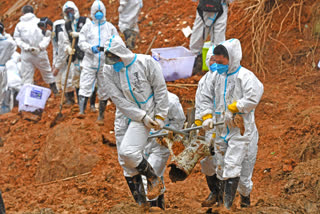 Second 'black box' found in China Eastern plane crash  CHINA PLANE CRASH  boeing plane crash in china  ബോയിങ് 737-800 വിമാനാപകടം  ചൈന വിമാനാപകടം ബ്ലാക്ക് ബോക്‌സ്