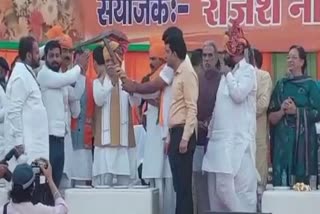 BJP rally in Faridabad