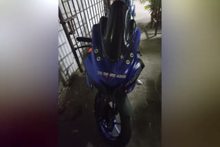 bike adventurous  bike adventurous in chennai  chennai bike adventurous  six member arrested for involved in bike adventurous  பைக் சாகசத்தில் ஈடுபட்ட ஆறு பேர் கைது  சென்னையில் பைக் சாகசம்  பைக் சாகசம்  அபாயகரமாக வாகன ஓட்டிய ஆறு பேர் கைது