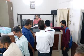 Registry work in Raipur registration office