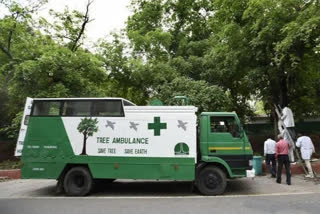 East Delhi Municipal Corporation launches free ambulance service for trees