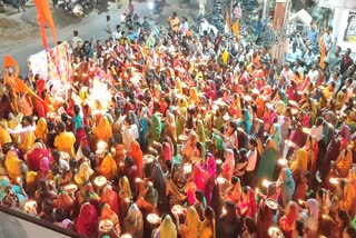 Maha Aarti at Tiranga Chowk of Gariaband