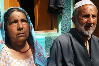 کسمپرسی میں زندگی گزارنے والا بے سہارا خاندان کی حکومت سے اپیل