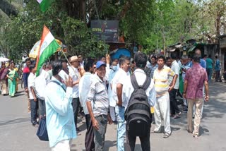 Chunchura TMC Protest