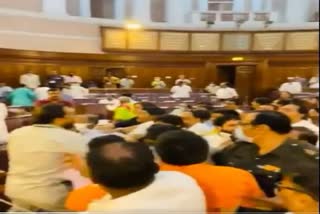 TMC-BJP MLAs Clash With Each Other Inside West Bengal Assembly