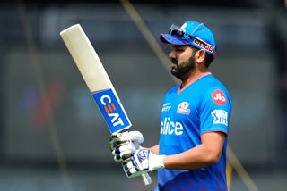 IPL 2022 MUMBAI INDIANS CAPTAIN ROHIT SHARMA FINED RS 12 LAKH FOR SLOW OVER RATE