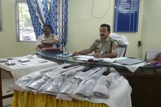 Six Fire Arms Recovered with Huge Amount of Bullets in Pandaveswar
