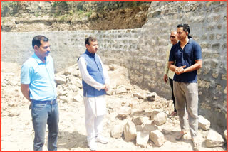 Rajinder Garg inspected Chhanjiar pond